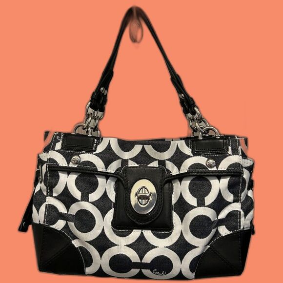 Coach Signature Peyton Satchel